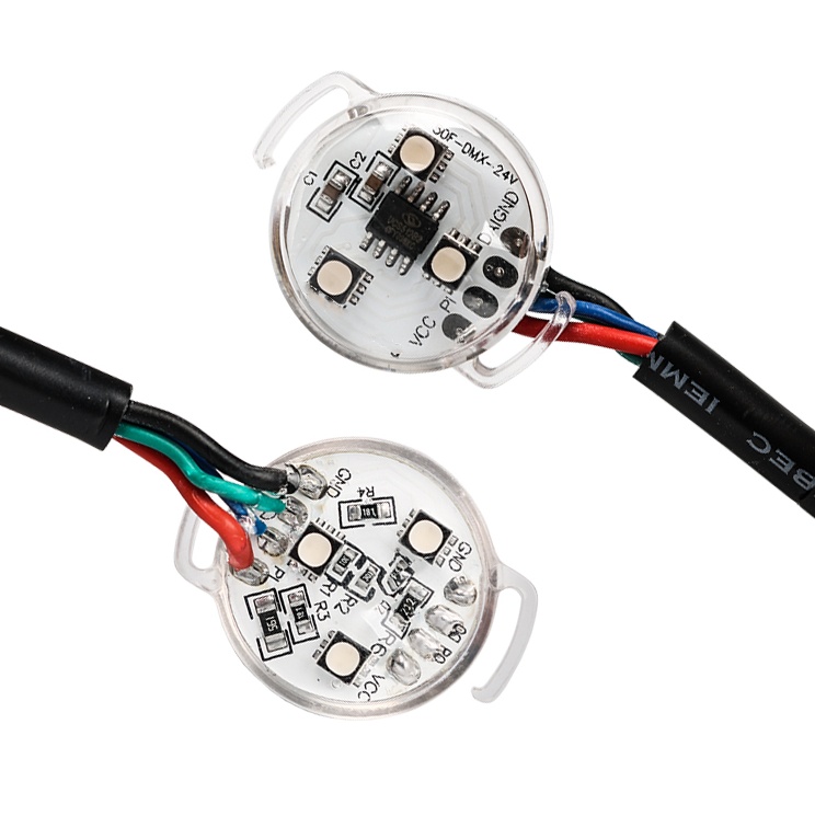50mm LED ball string PCB and wiring structure
